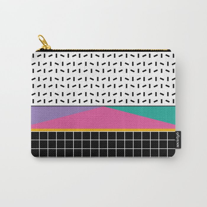 Memphis Pattern 34 / 80s - 90s Retro Carry-All Pouch