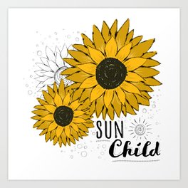 Sun Child Art Print
