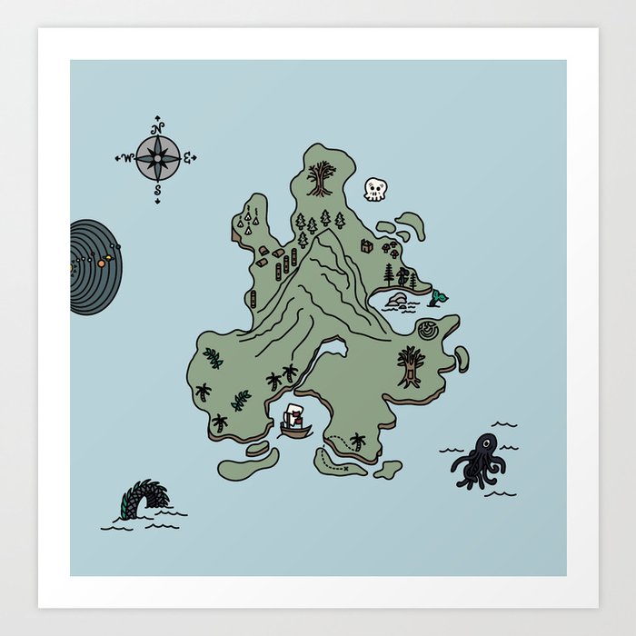 to live will be an awfully big adventure Art Print