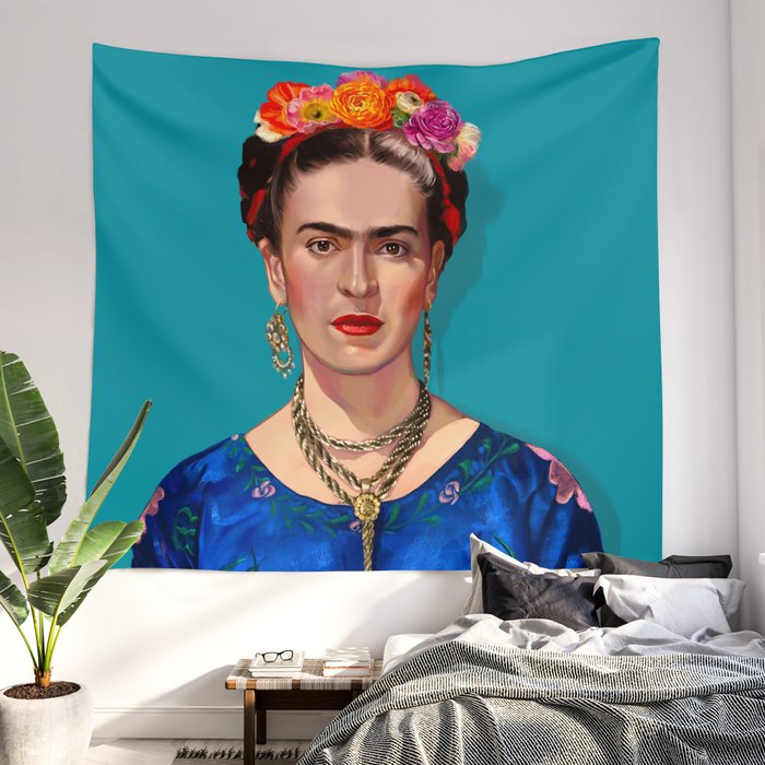 Frida Kahlo Wall Tapestry by Nimmy s Art Society6