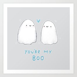 Spooky Love Art Print