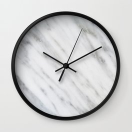 Carrara Italian Marble Wall Clock
