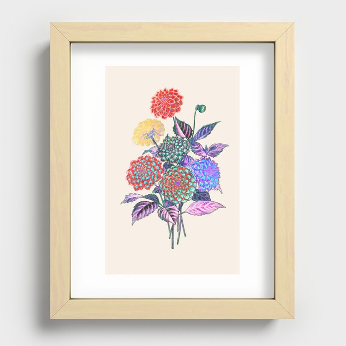 A BUNCH OF LOVE Recessed Framed Print