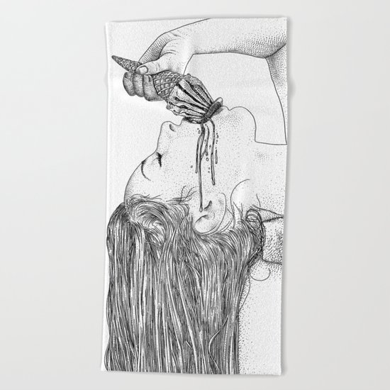 asc 669 - L'esagerata (My name is Excess) Beach Towel