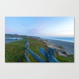A Date with Sunset Canvas Print