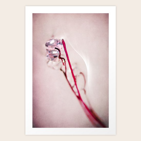 MADE OF GLASS Art Print