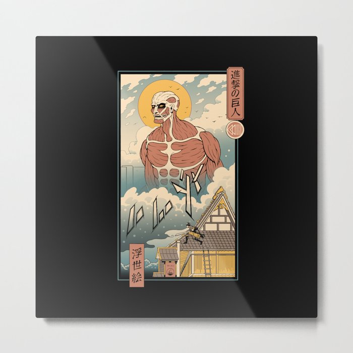 Titan In Edo Metal Print