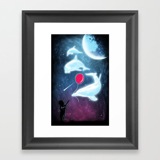 Friend Of The Night Framed Art Print