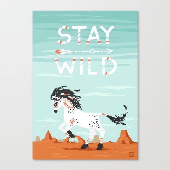 Stay Wild Canvas Print