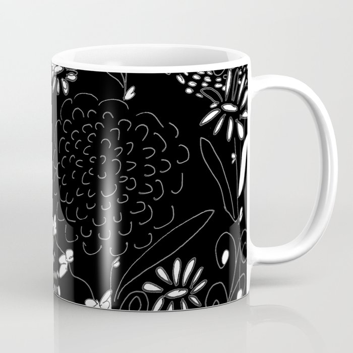 black toile by cocoblue Coffee Mug