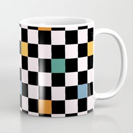 Groovy Retro Checkerboard Mug
