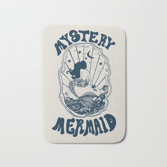 MYSTERY MERMAID Bath Mat