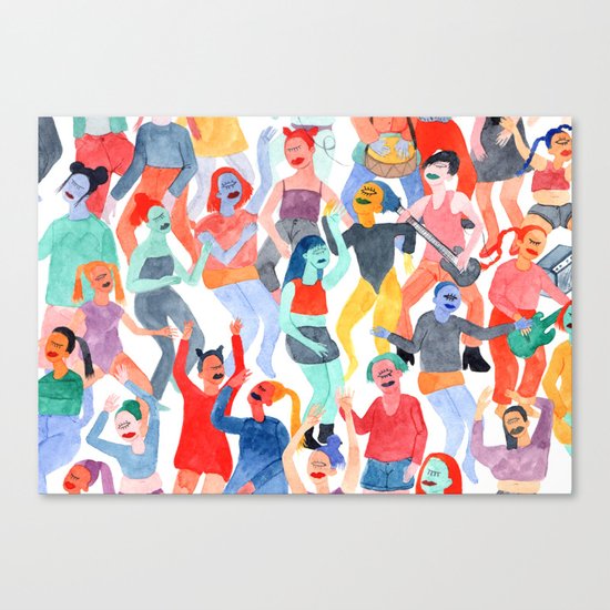 Festival Canvas Print