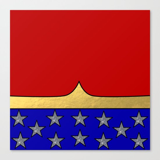 Wonder Hero Canvas Print