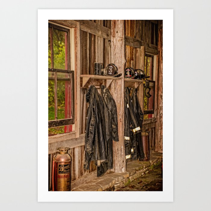 Maker S Mark Fire Department Art Print By Marytimman Society6