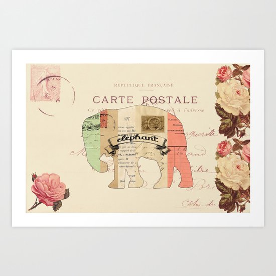 elephant Art Print