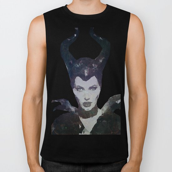 Maleficent Biker Tank