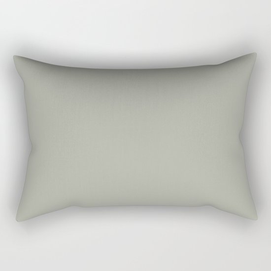 Simply Retro Gray Rectangular Pillow