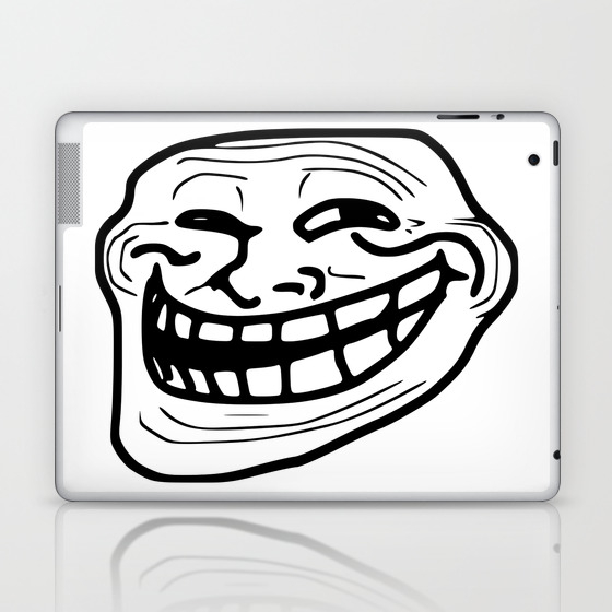 Troll Face Laptop Ipad Skin By Saulgavaghan Society6