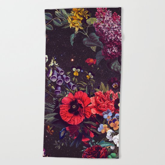 Astro Garden Beach Towel