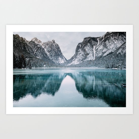 Toblacher See Art Print
