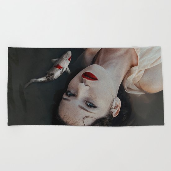Girlfish Beach Towel