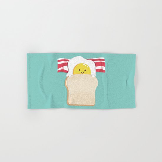 Morning Breakfast Hand & Bath Towel