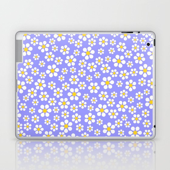 Periwinkle Collection - Dizzy Daisies Laptop & iPad Skin