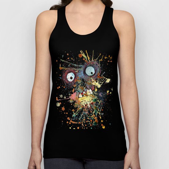 shocked in reverse Unisex Tank Top