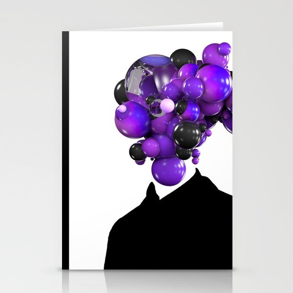 Mr Abstract #08 Stationery Cards
