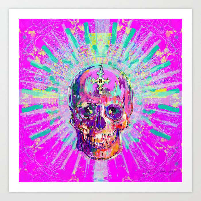 skull no. IV Art Print
