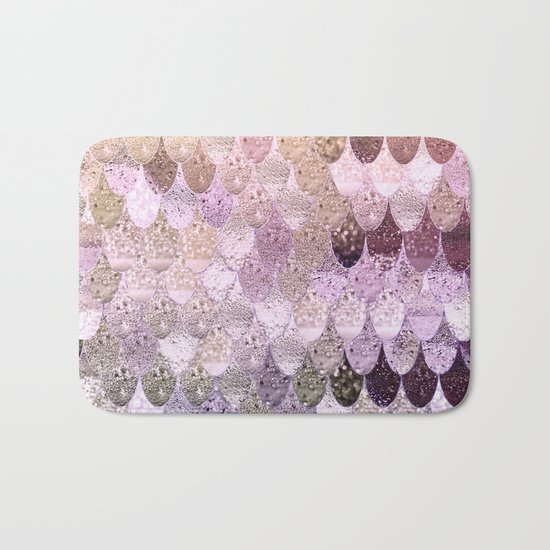 SUMMER MERMAID MOONSHINE GOLD Bath Mat