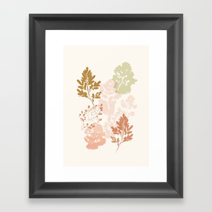 Leaves 1 Framed Art Print
