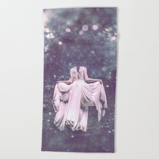 Summer Court Beach Towel