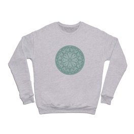 Blue Rose Window Crewneck Sweatshirt