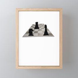Chess Framed Mini Art Print