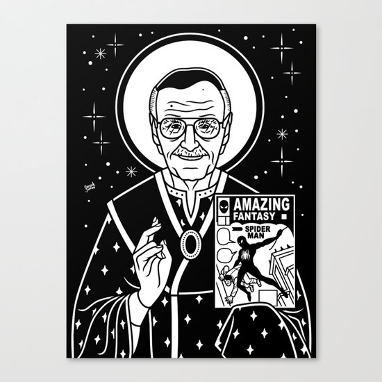 Stan Jesus Lee Canvas Print
