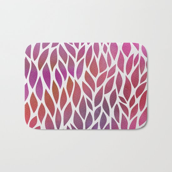 Petals Pattern #3 Bath Mat