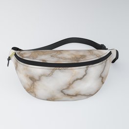 Gold Marble Fanny Pack