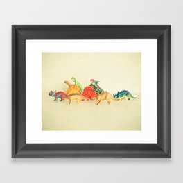 Walking With Dinosaurs Framed Art Print