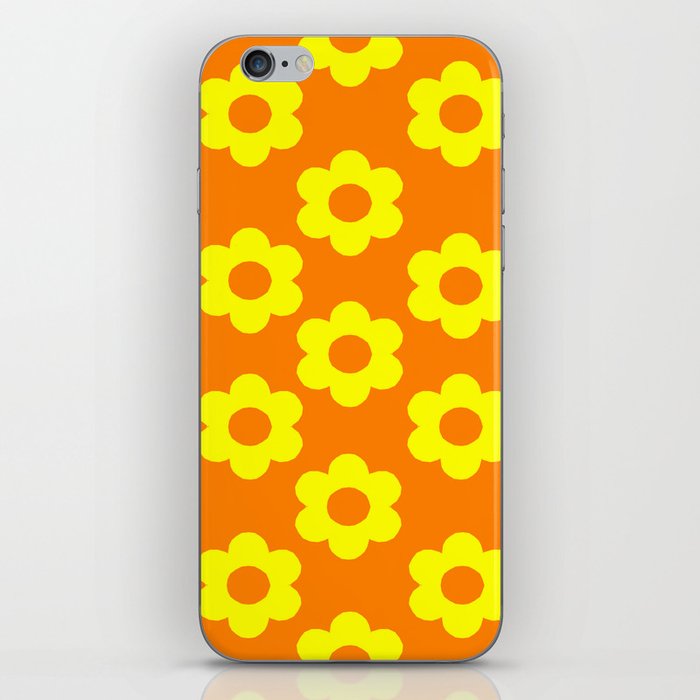 Yellow/Orange Flowers iPhone Skin