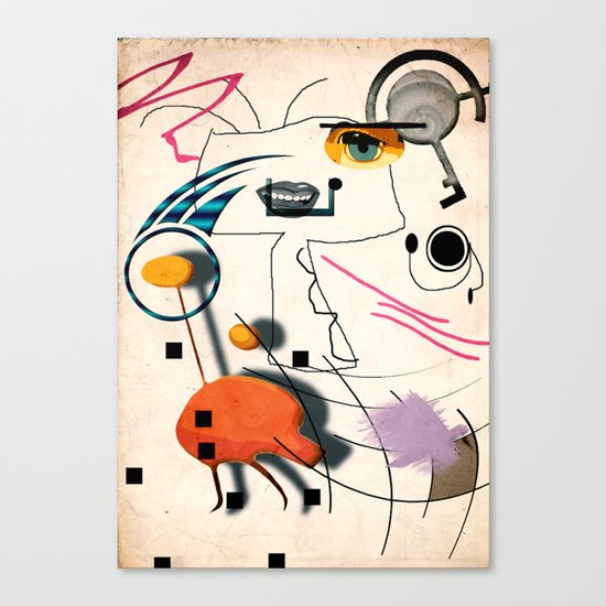The Chicken Farmer Canvas Print