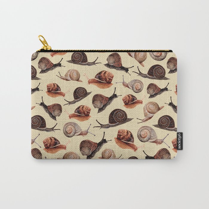 A Slew Of Snails Carry-All Pouch