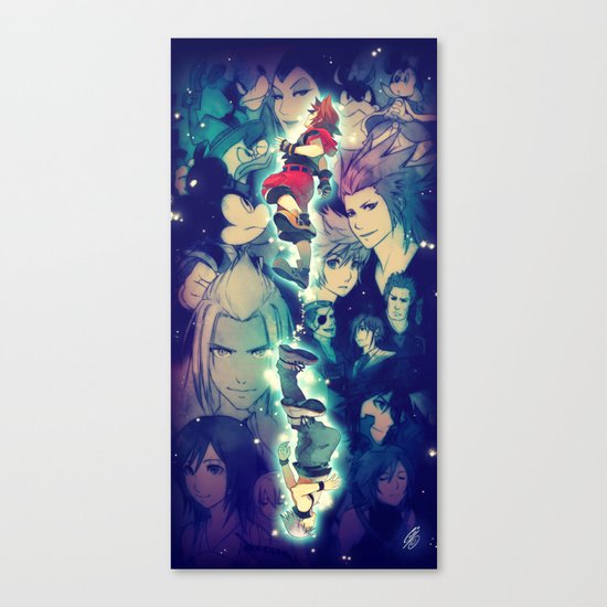Kingdom Hearts Canvas Print