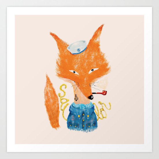 Fox II Art Print