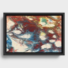 Rainbow Galaxy #1 Framed Canvas