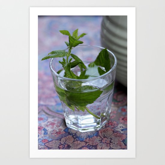 Refreshing - JUSTART © Art Print