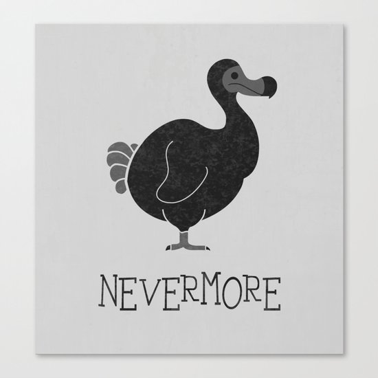 The Dodo Canvas Print