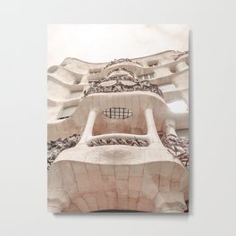 Casa Mila Gaudi Barcelona Metal Print | Casamila, Dariadeeverano, Artprint, City, Buildings, Hiszpania, Lapedrera, Traveldestination, Travel, Poster 