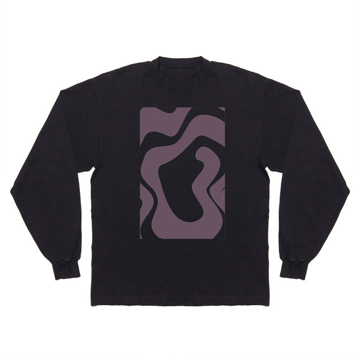 Grape abstract Long Sleeve T Shirt